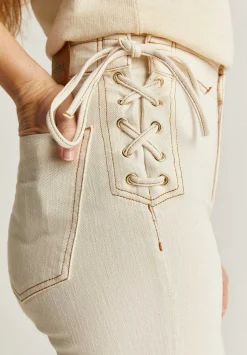Jeans Bootcut Detalle Cordon-Scalpers Fashion