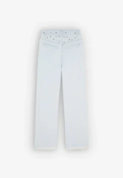 Jeans Culotte Detalle Tachas-Scalpers Best Sale