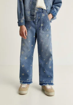 Jeans Detalles Bordados-Scalpers Online
