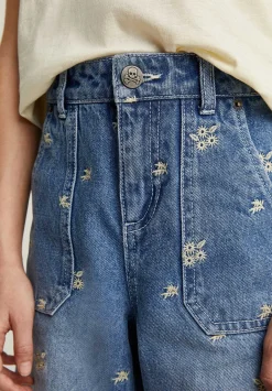 Jeans Detalles Bordados-Scalpers Online