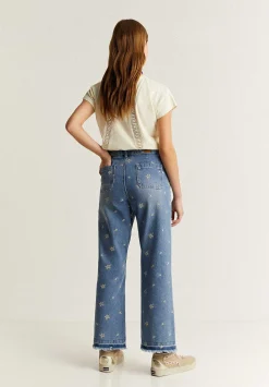 Jeans Detalles Bordados-Scalpers Outlet