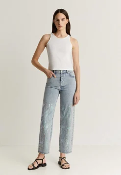 Jeans Relaxed Detalle Lentejuelas-Scalpers Discount