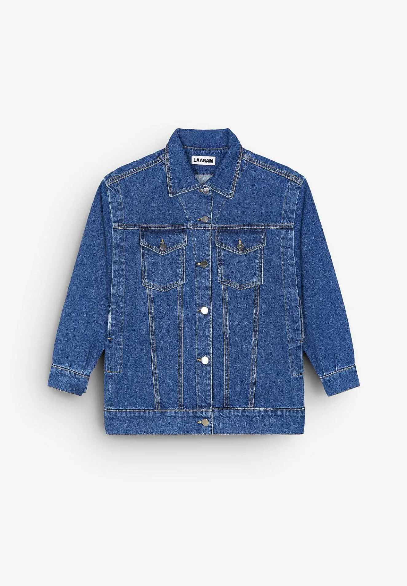 Laagam | Chaqueta Mangas Desmontables De-Nimes-Scalpers Clearance