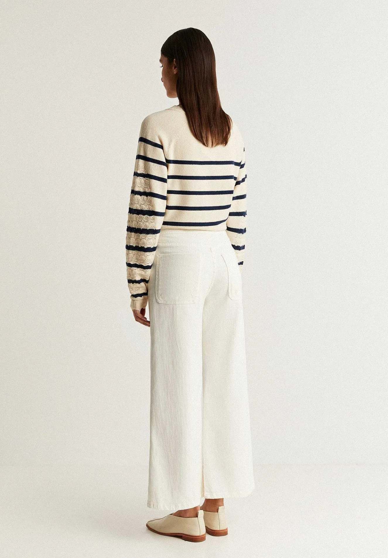 New Culotte Color Denim-Scalpers New