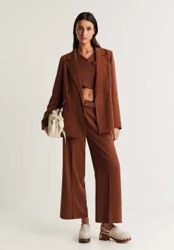 Pantalon Culotte Bolsillo Boton-Scalpers Hot