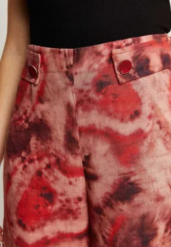 Pantalon Culotte Tie Dye Lino-Scalpers Flash Sale