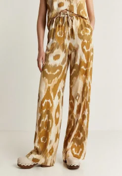 Pantalon Fluido Animal Print-Scalpers Fashion