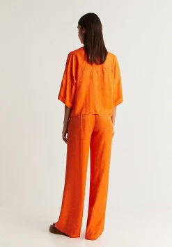 Pantalon Fluido Detalles Geometricos-Scalpers Outlet