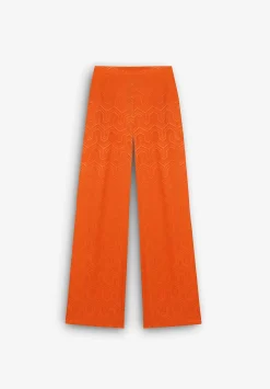 Pantalon Fluido Detalles Geometricos-Scalpers Outlet