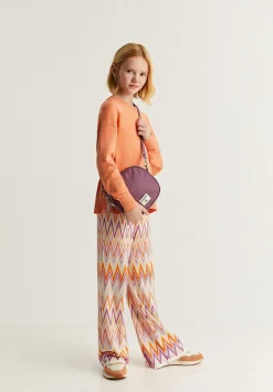Pantalon Punto Zigzag Detalle Bajo-Scalpers Store