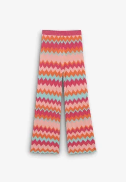 Pantalon Punto Zigzag Lurex-Scalpers Sale