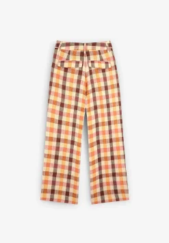 Pantalon Vichy Lino Cuadros-Scalpers Outlet