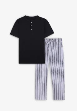 Pijama Detalle Pantalon Rayas-Scalpers Cheap