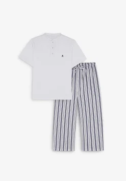 Pijama Detalle Pantalon Rayas-Scalpers Discount