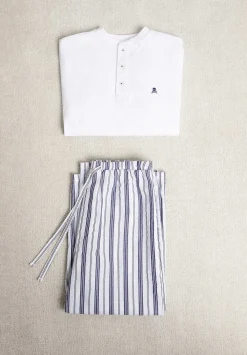 Pijama Detalle Pantalon Rayas-Scalpers Discount