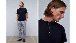 Pijama Detalle Pantalon Rayas-Scalpers Cheap