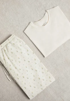 Pijama Detalles Estampado-Scalpers Clearance