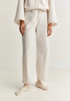 Pijama Rayas Detalle Lazos-Scalpers Flash Sale