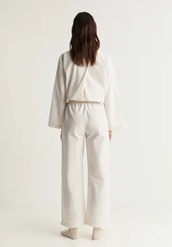 Pijama Rayas Detalle Lazos-Scalpers Flash Sale