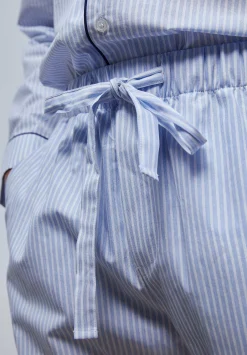 Pijama Rayas Ribete Contraste-Scalpers Best Sale