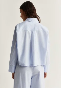 Pijama Rayas Ribete Contraste-Scalpers Flash Sale