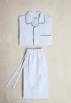 Pijama Rayas Ribete Contraste-Scalpers Best Sale