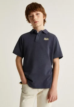 Polo Calavera Parche-Scalpers Cheap
