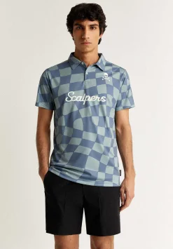 Polo Tecnico Cuadros Adrenaline-Scalpers Sale