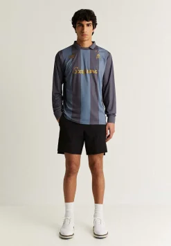 Polo Tecnico Manga Larga Rayas Adrenaline-Scalpers Flash Sale