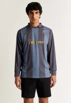 Polo Tecnico Manga Larga Rayas Adrenaline-Scalpers Flash Sale