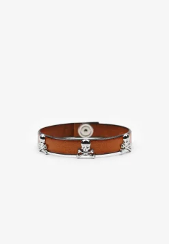 Pulsera Piel Calaveras-Scalpers Clearance