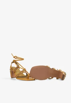 Sandalias Multicolor Piel Detalle Tachas-Scalpers Best Sale