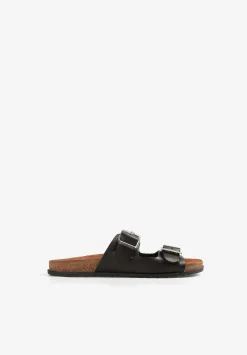 Sandalias Piel Hebilla Tachas-Scalpers Best