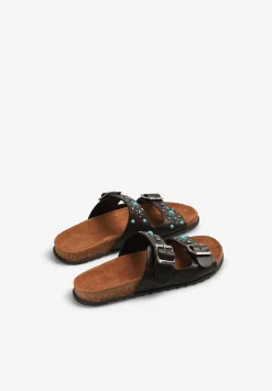 Sandalias Piel Hebilla Tachas-Scalpers Best
