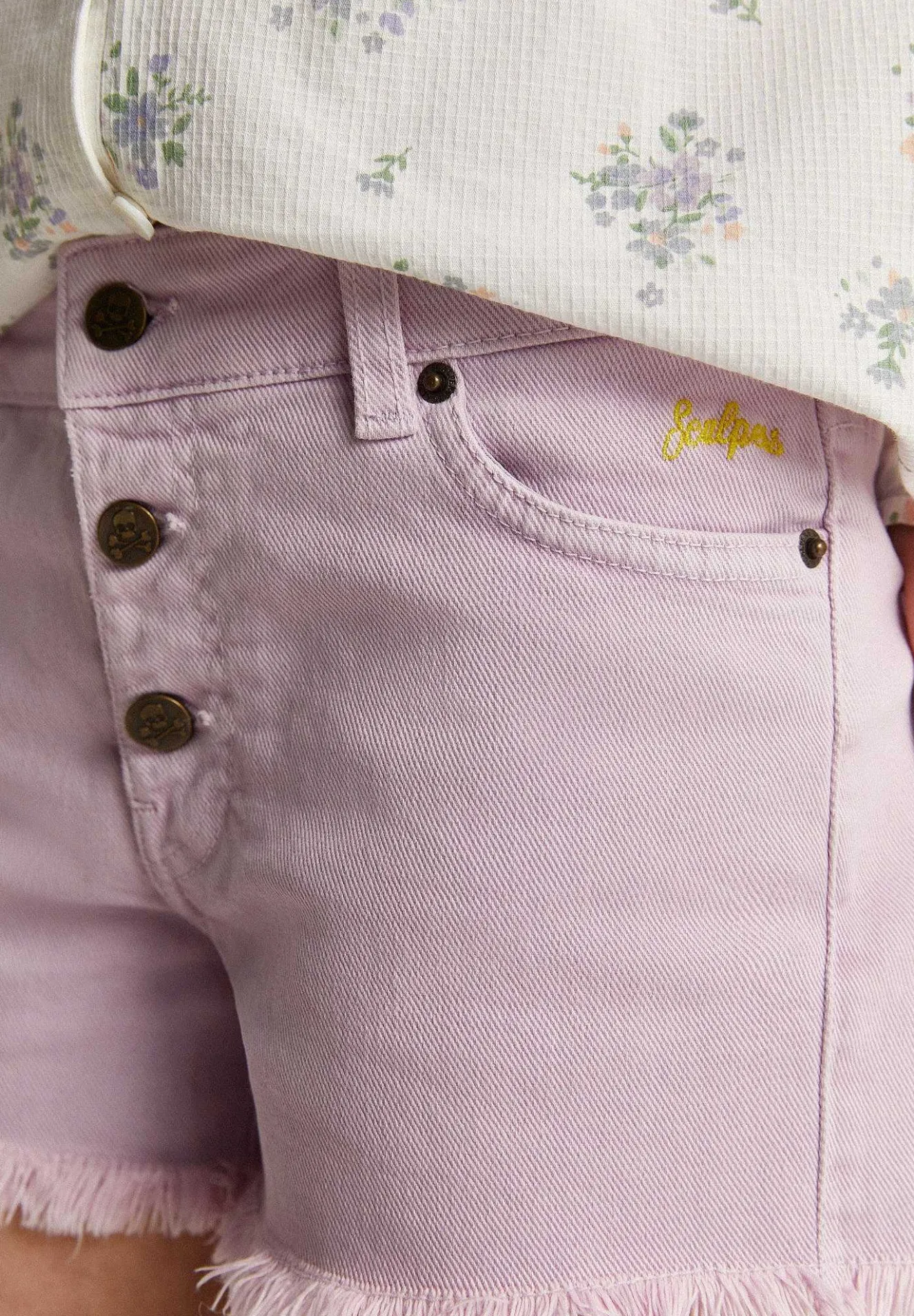 Shorts Bajo Desflecado-Scalpers Store