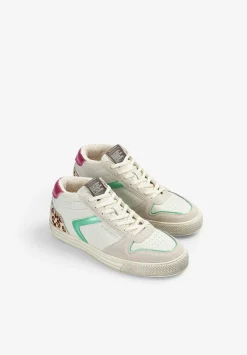 Sneakers Altas Detalles Metalizados-Scalpers Clearance