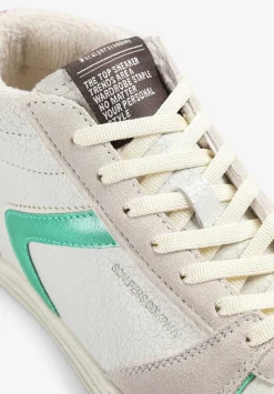 Sneakers Altas Detalles Metalizados-Scalpers Clearance