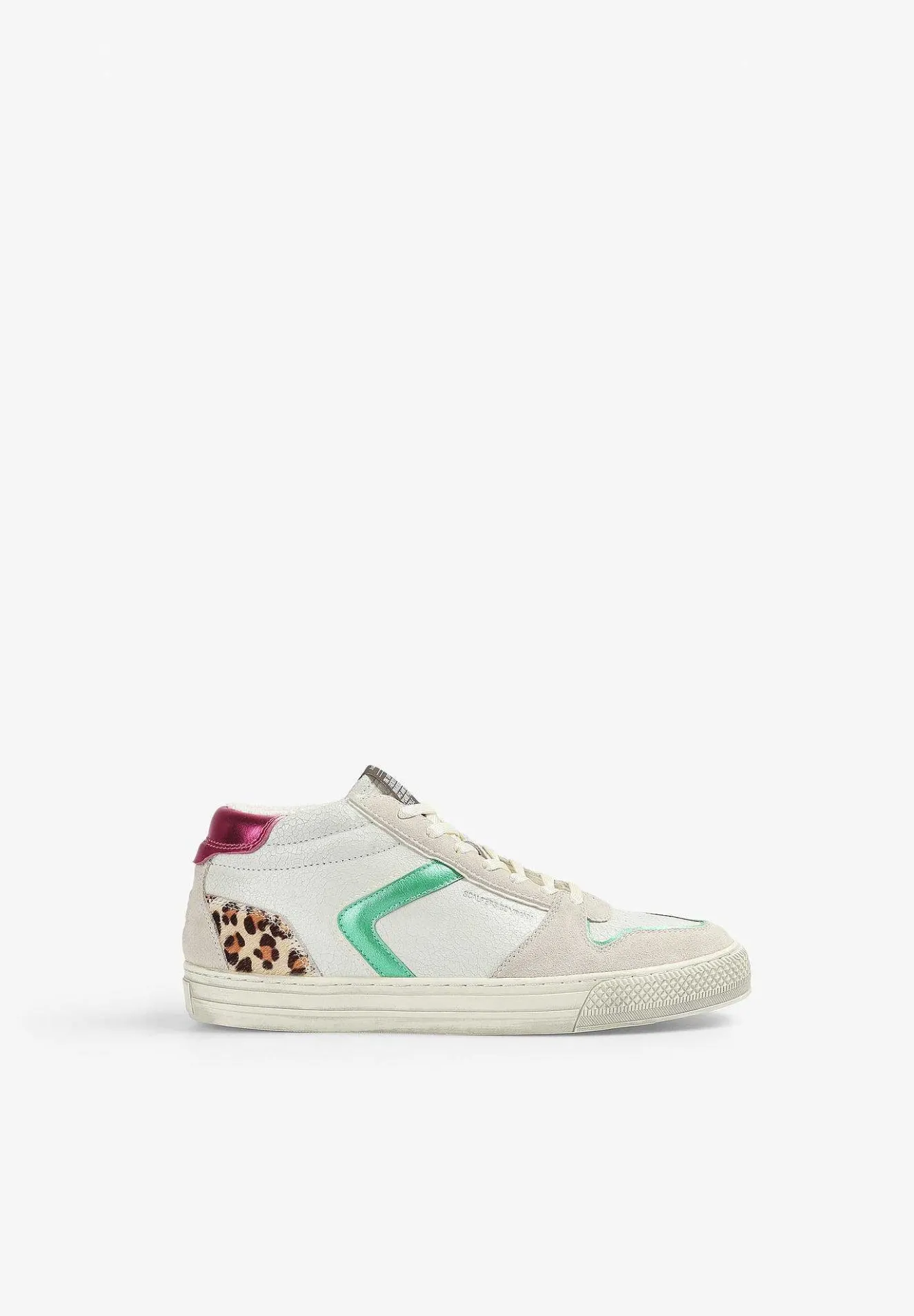 Sneakers Altas Detalles Metalizados-Scalpers Clearance
