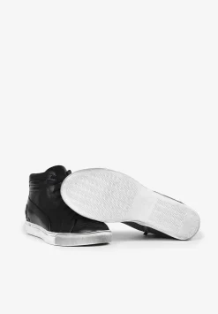 Sneakers Altas Piel-Scalpers Best Sale
