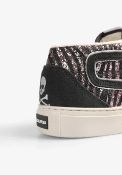 Sneakers Animal Print Glitter-Scalpers Store