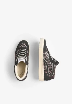 Sneakers Animal Print Glitter-Scalpers Store