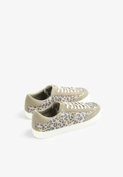 Sneakers Bajas Calavera Animal Print-Scalpers Online