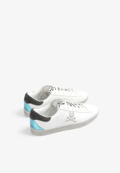Sneakers Bajas Detalle Animal Print-Scalpers Online