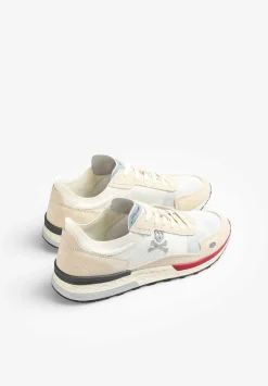 Sneakers Calavera Detalles Ante-Scalpers Cheap