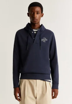 Sudadera Capucha Bordado Pecho-Scalpers Fashion