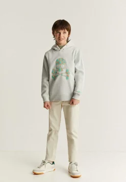 Sudadera Capucha Cordones Decorativos-Scalpers Best Sale