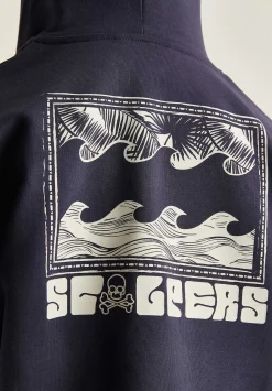 Sudadera Capucha Cremallera-Scalpers Fashion