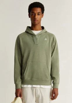 Sudadera Capucha Detalle Cuello-Scalpers Hot