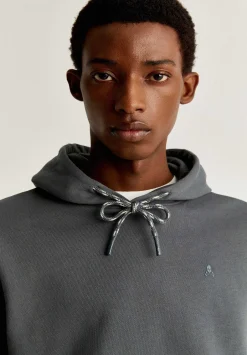 Sudadera Capucha Detalle Cordon-Scalpers Online