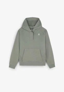 Sudadera Capucha Detalle Cuello-Scalpers Cheap
